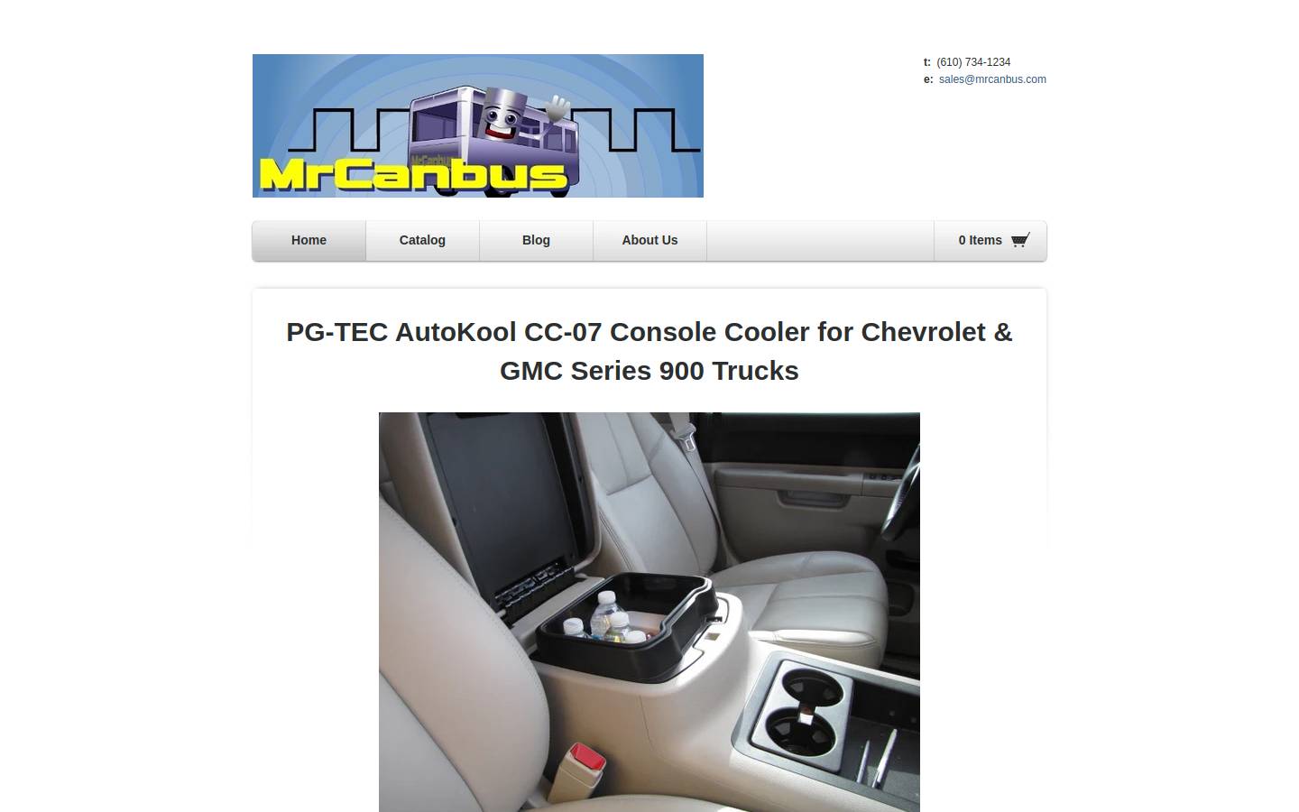 mrcanbus.com homepage screenshot