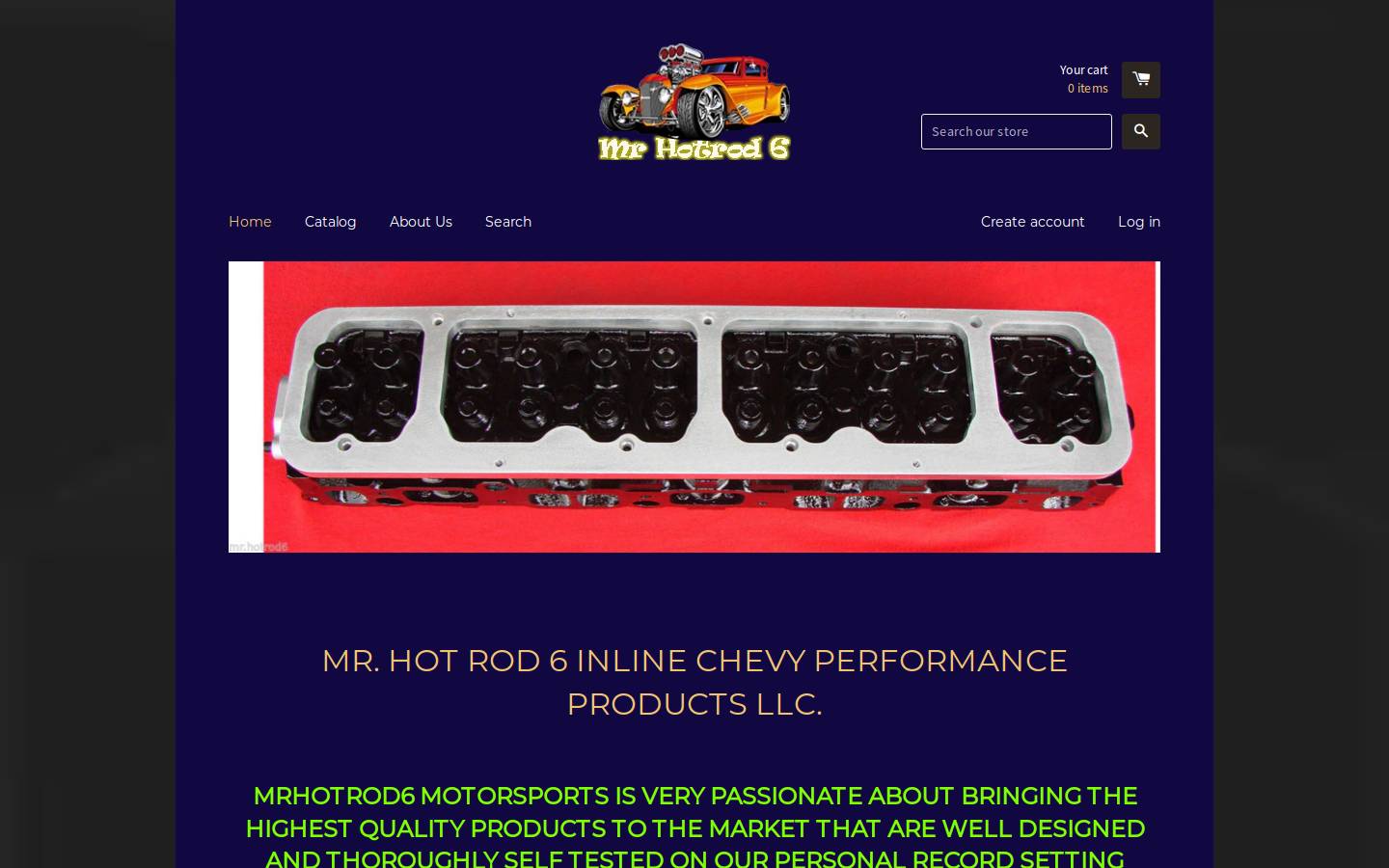mrhotrod6.com homepage screenshot