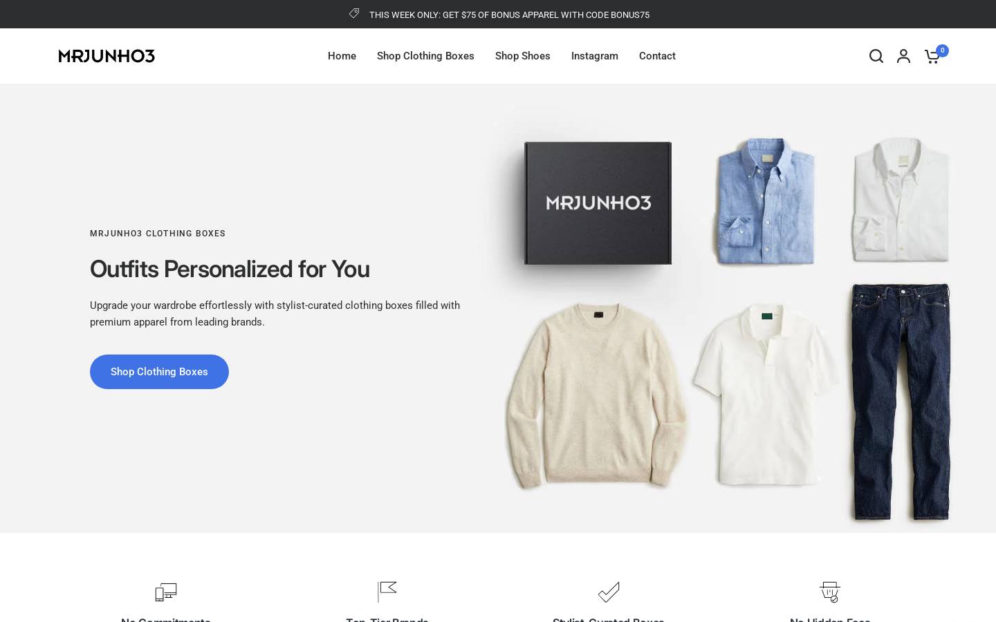 mrjunho3.com homepage screenshot