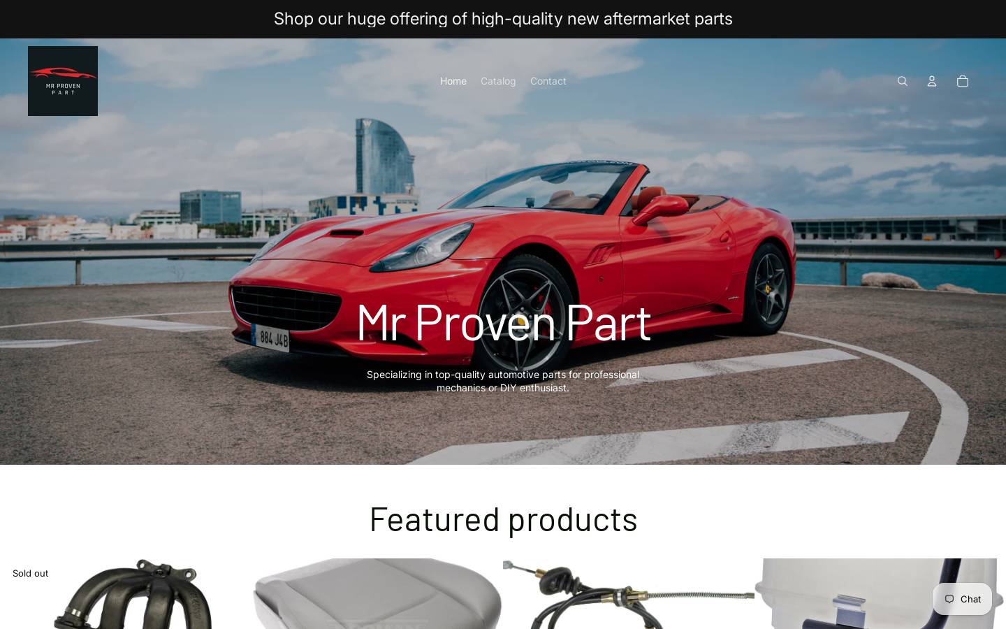 mrprovenpart.com homepage screenshot
