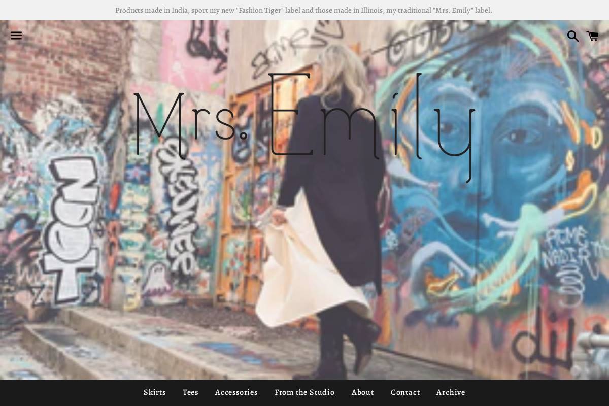 mrsemily.com homepage screenshot