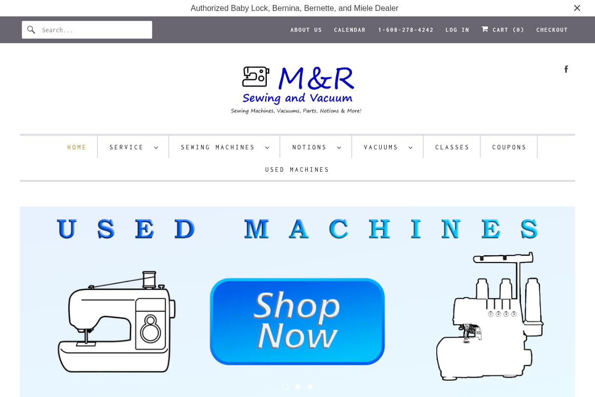 mrsewing homepage screenshot