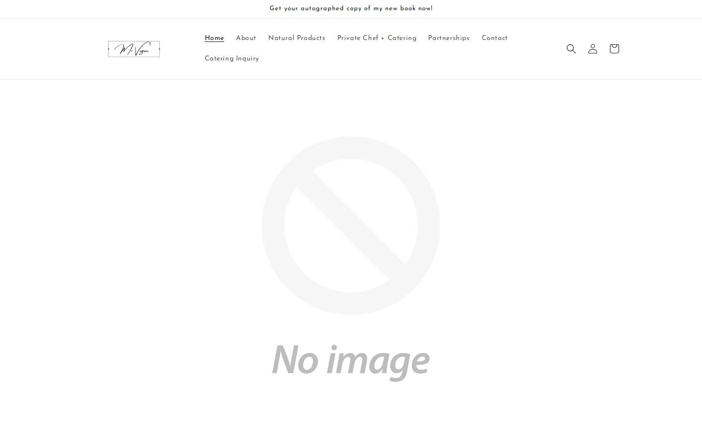 mrvegan9.com homepage screenshot