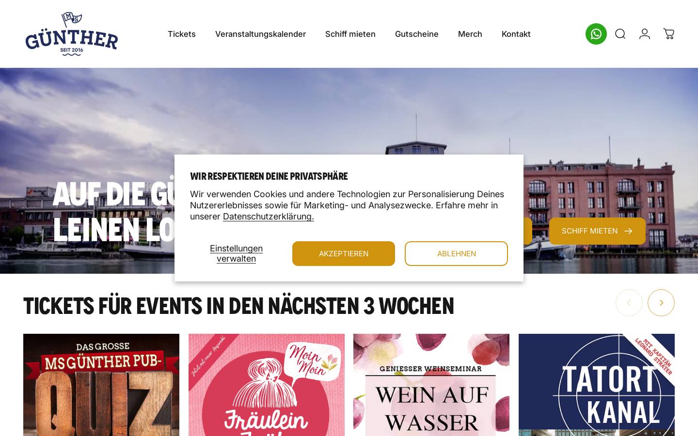 ms-guenther.de homepage screenshot