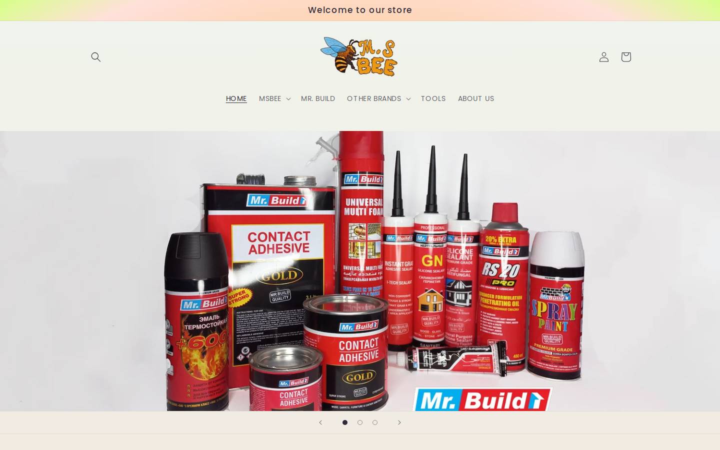 msbee-lb.com homepage screenshot