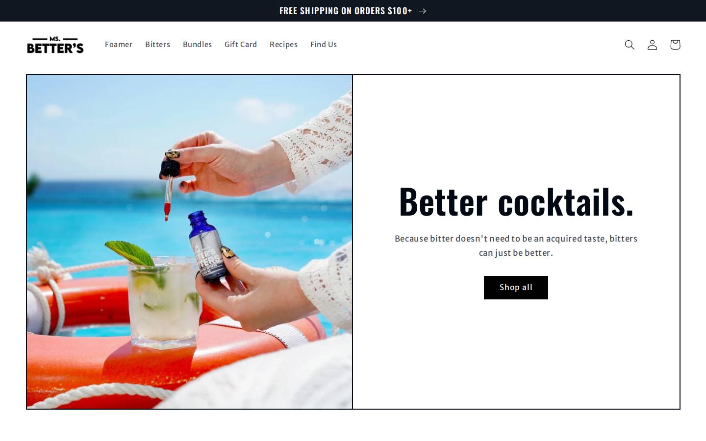 msbetters.us homepage screenshot