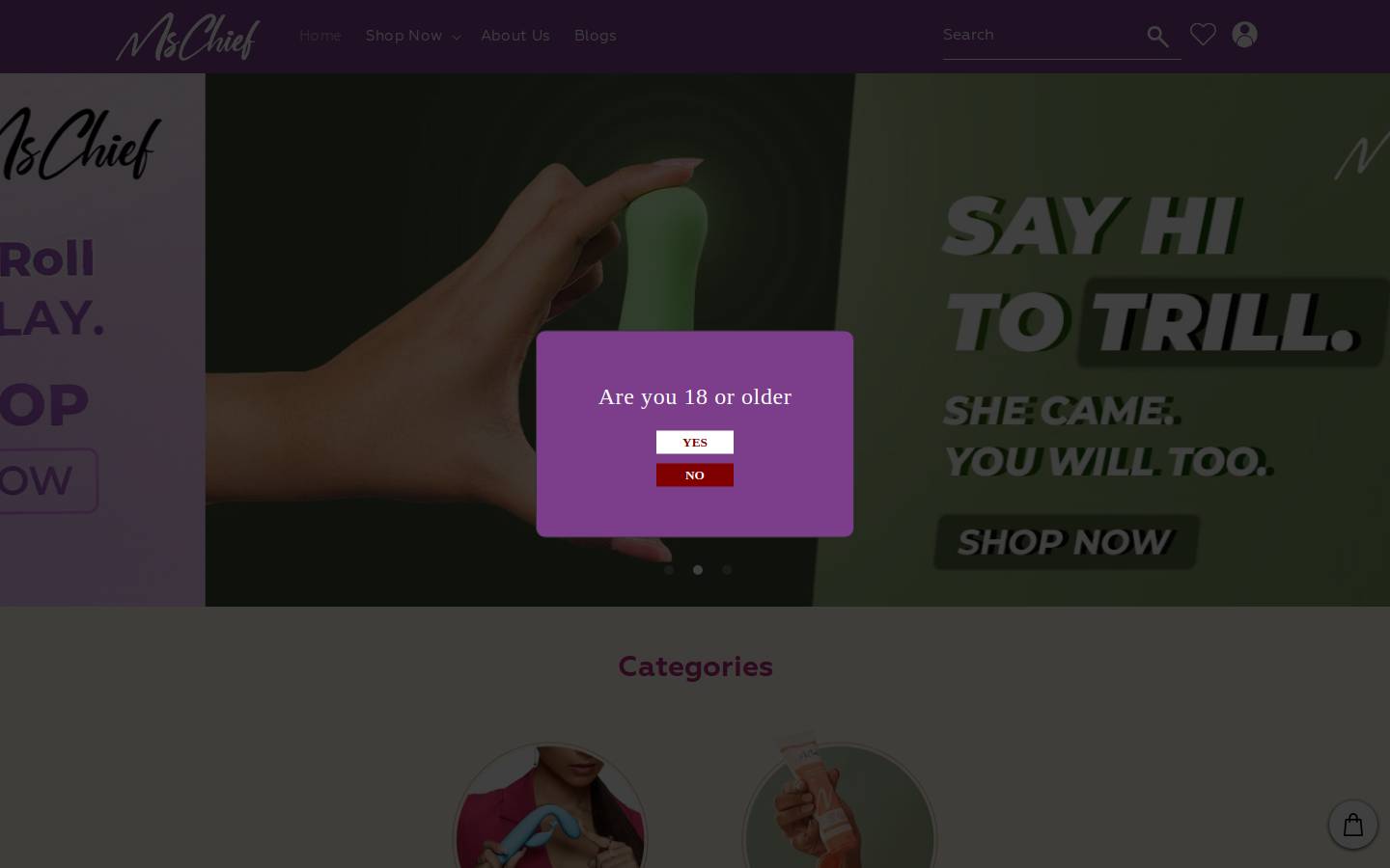 mschief.in homepage screenshot
