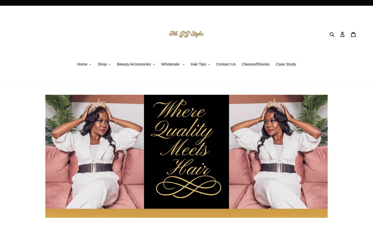msggstylez.com homepage screenshot