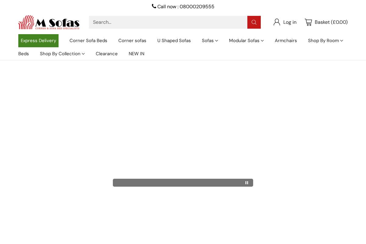 Msofas homepage screenshot