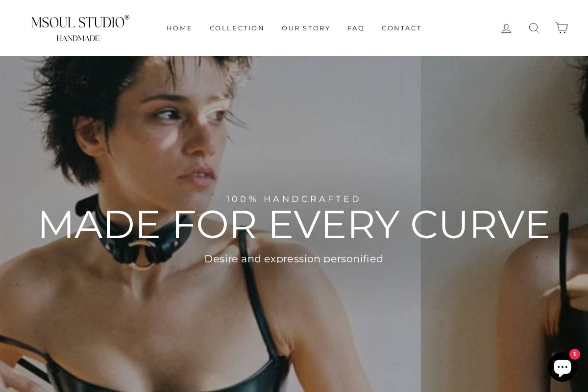 msoulstudio.com homepage screenshot