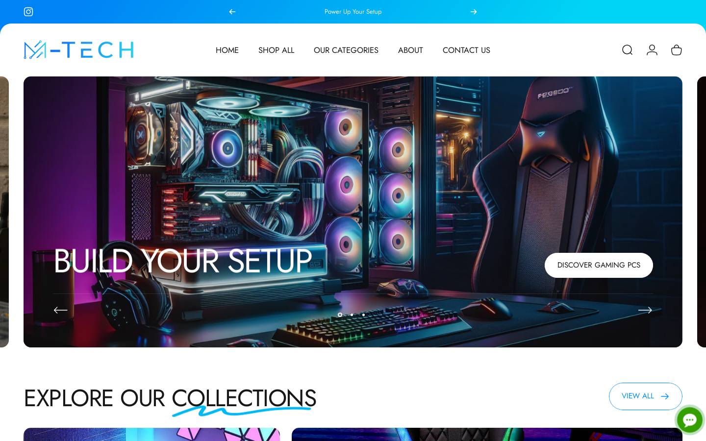 mtechleb.com homepage screenshot