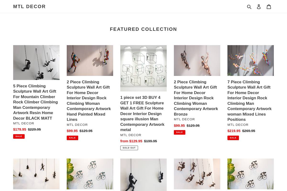 mtl-decor.ca homepage screenshot