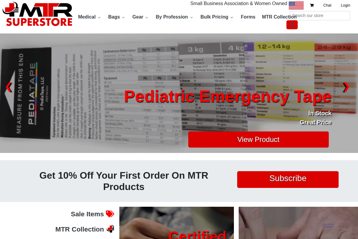 Med-Tech Resource LLC homepage screenshot