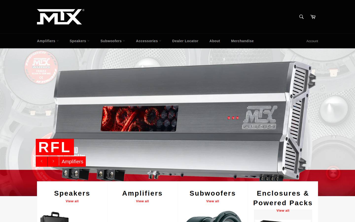 mtxcaraudio.com.au homepage screenshot