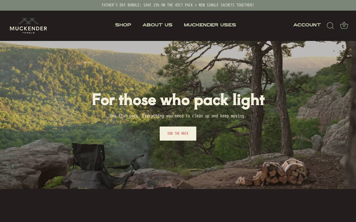 muckenders.com homepage screenshot