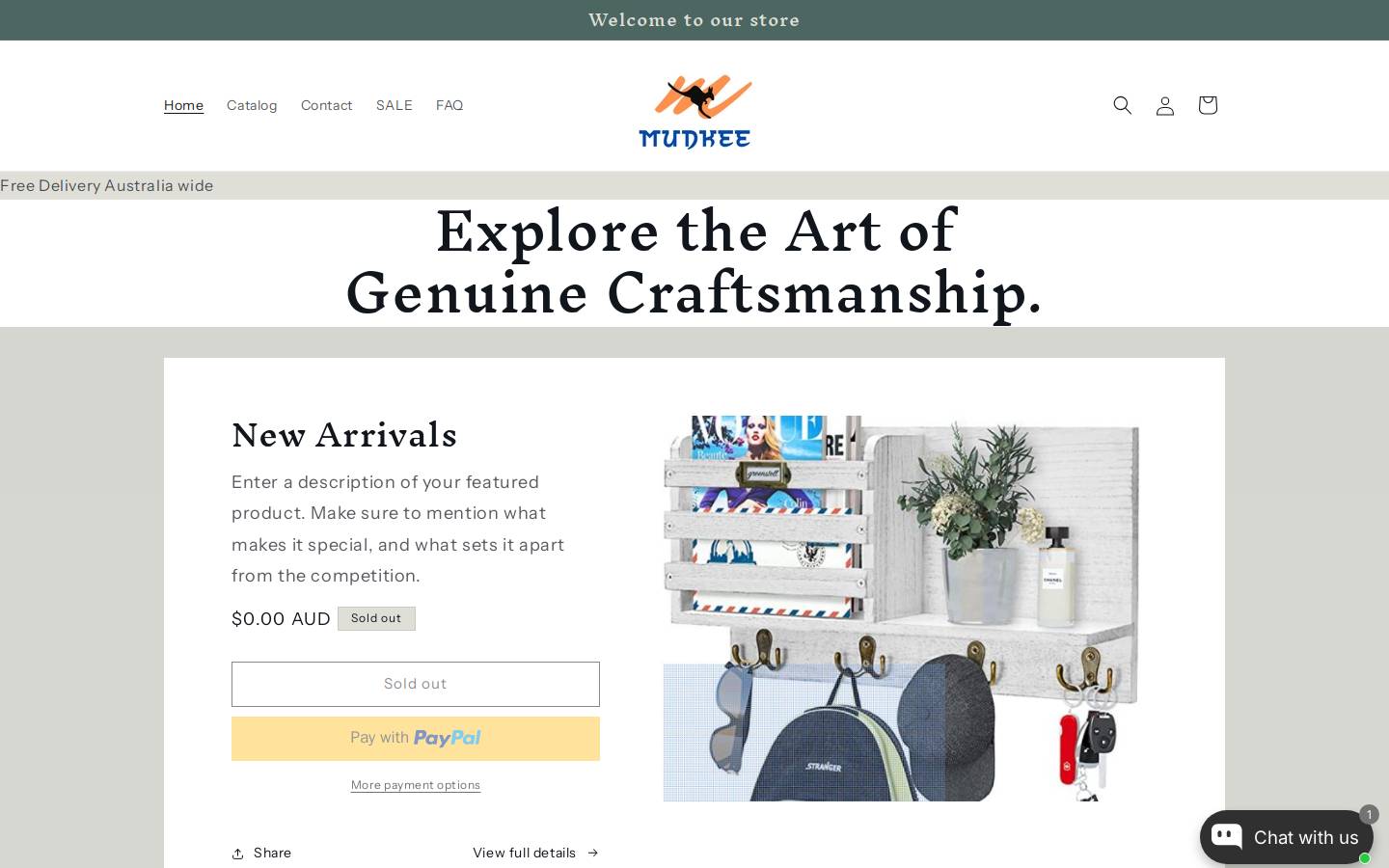 mudkee.com homepage screenshot