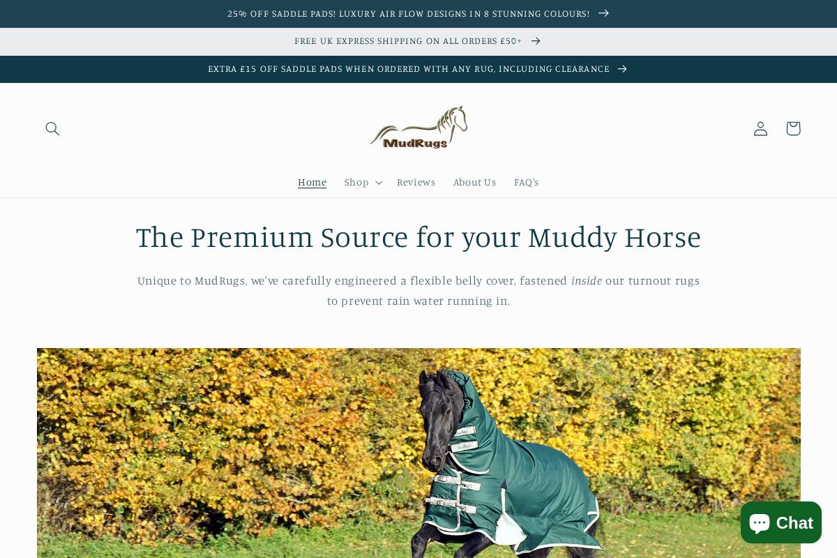 mudrugs.com homepage screenshot