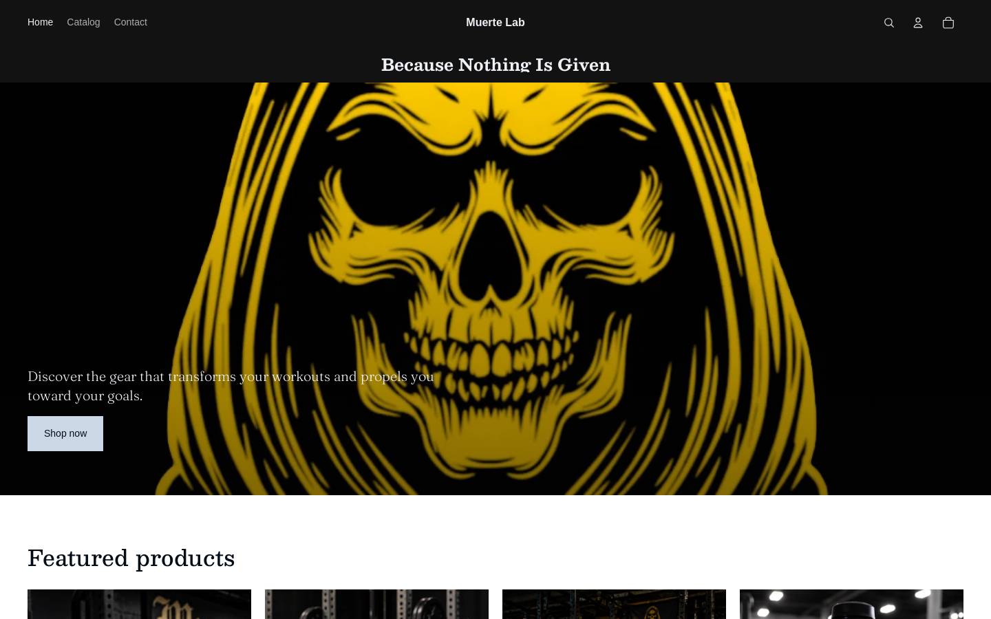 muertelab.com homepage screenshot