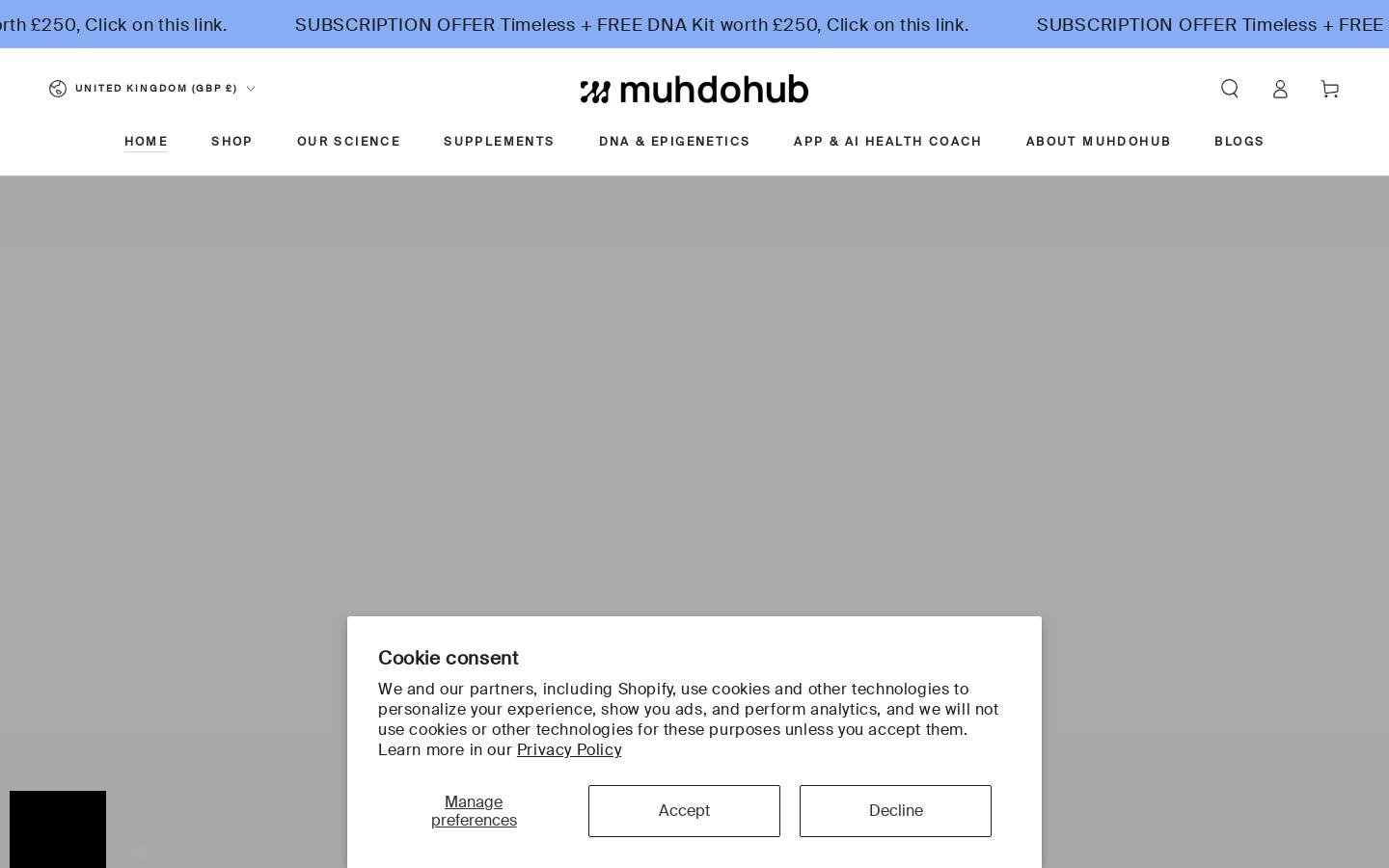 Muhdohub homepage screenshot