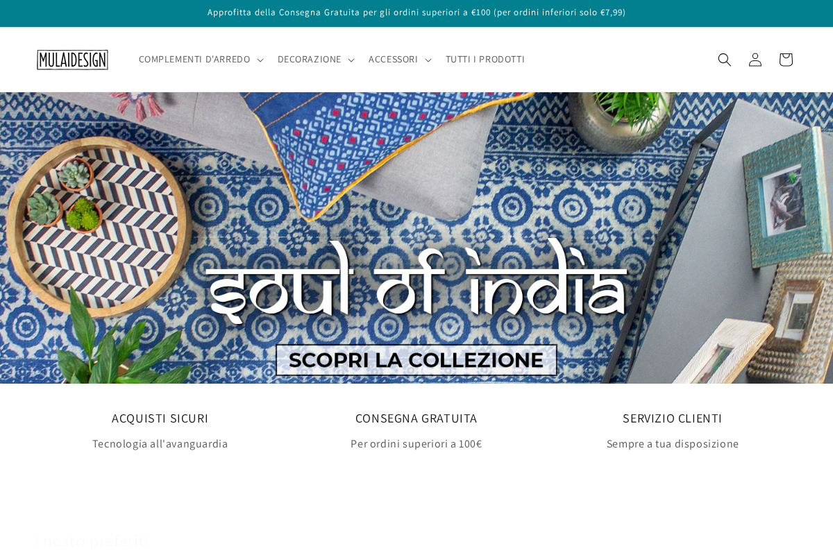 Mulai Design homepage screenshot