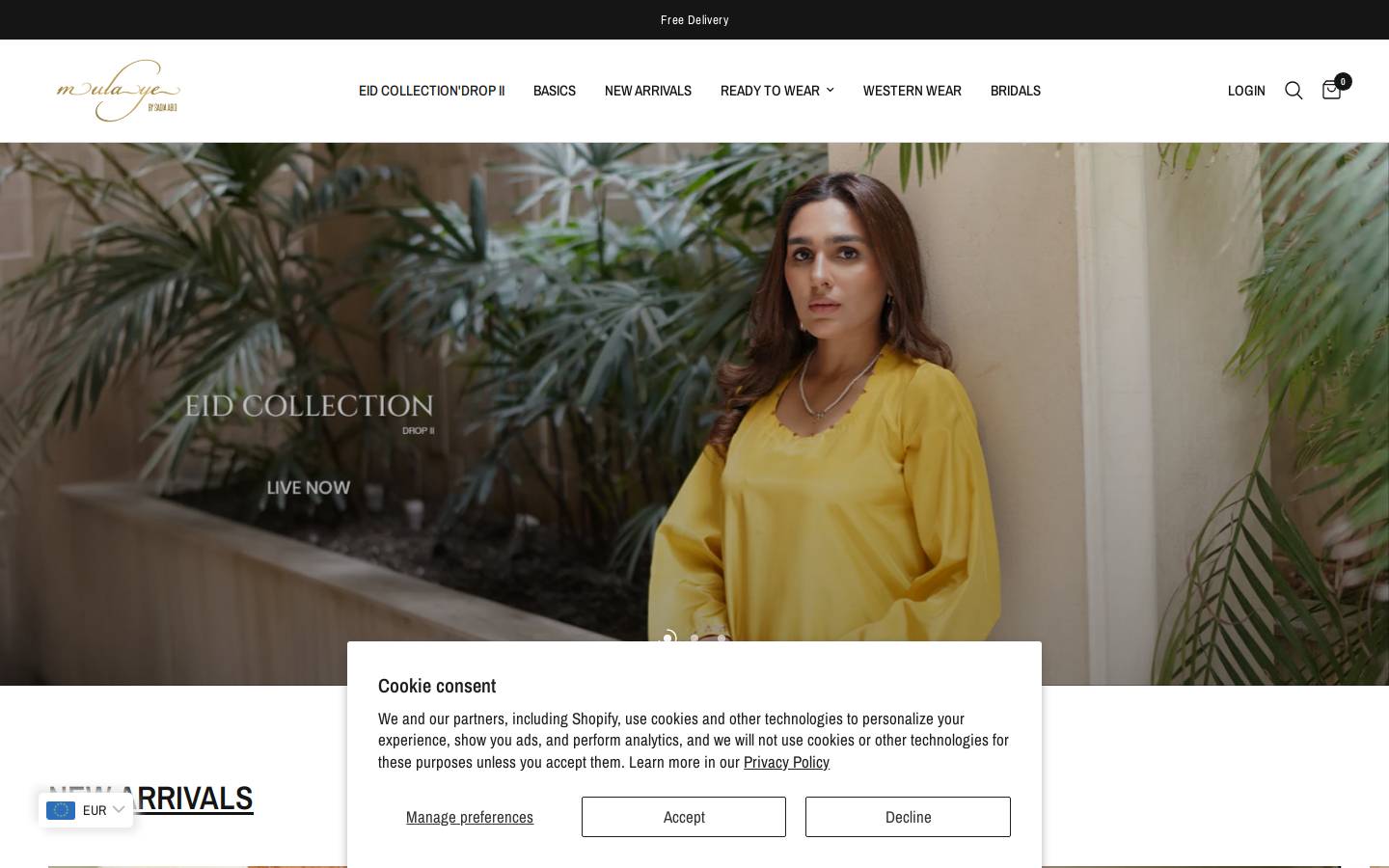 mulaye.com homepage screenshot
