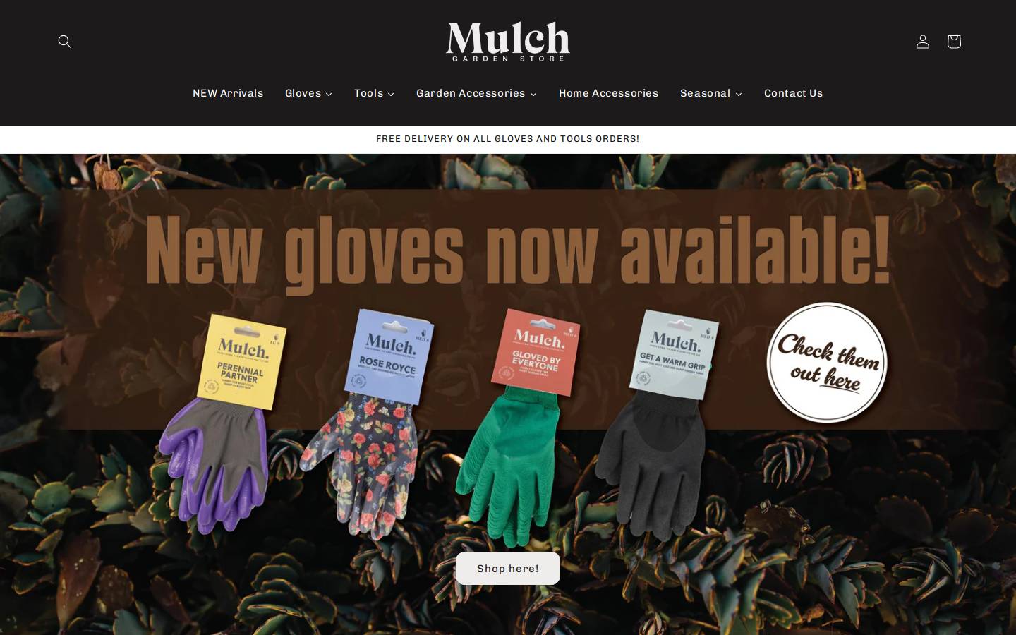 mulch.com homepage screenshot