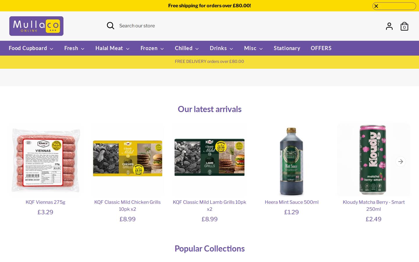 mullacosupermarket.net homepage screenshot