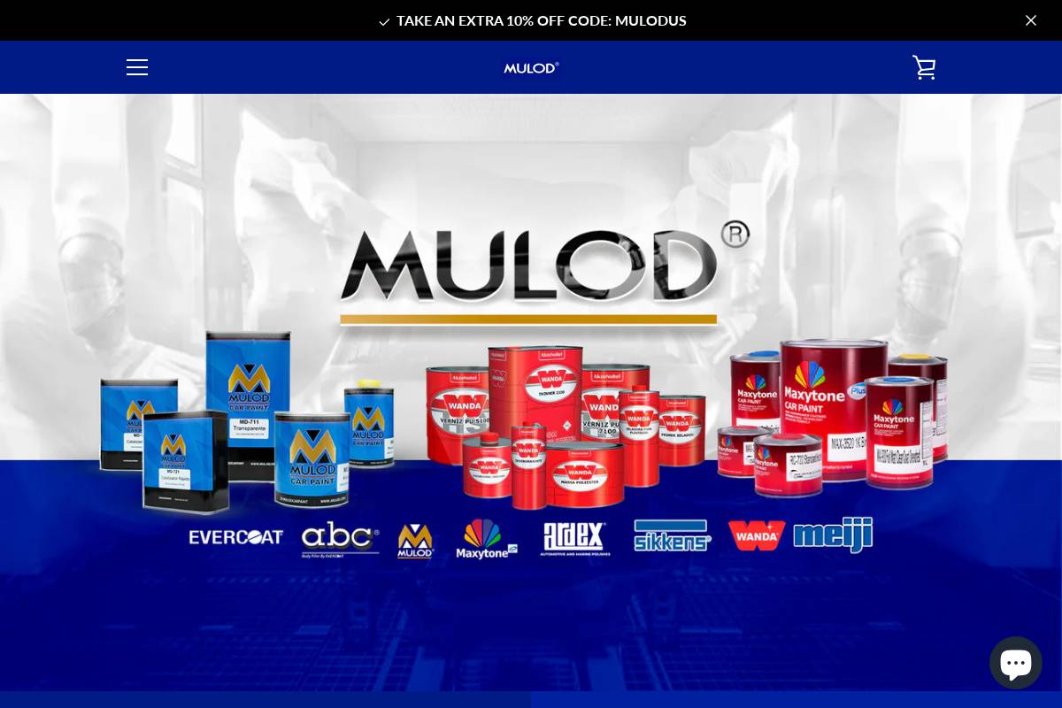 mulod.net homepage screenshot