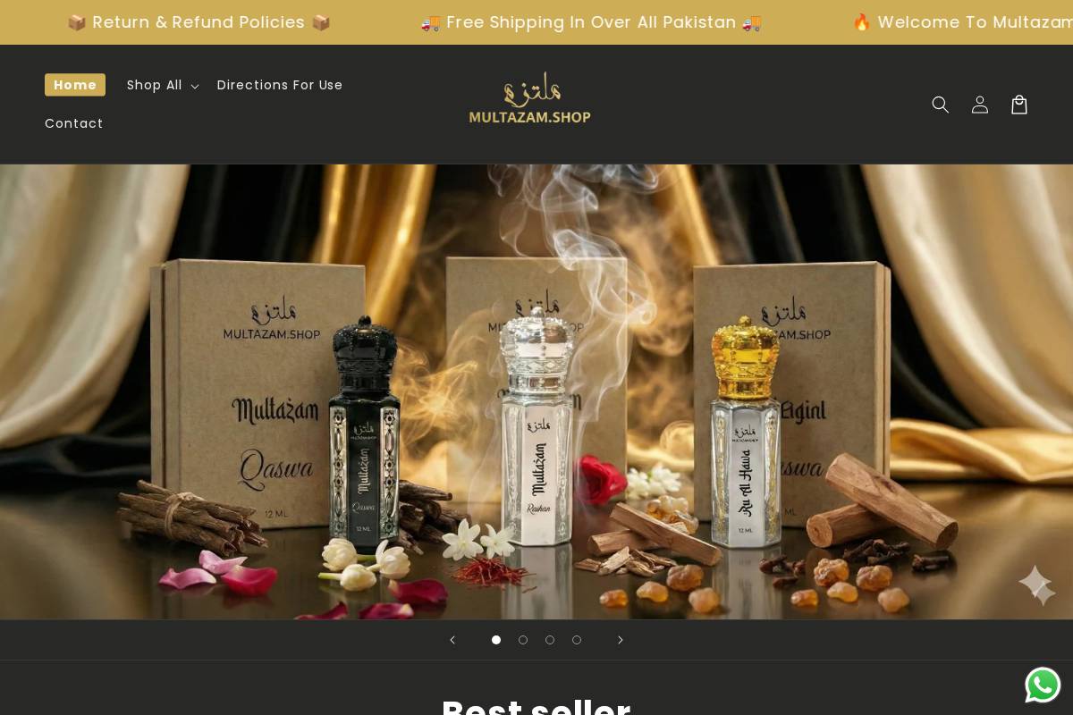 multazam.shop homepage screenshot