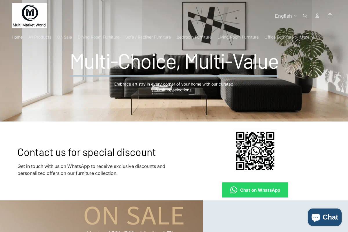 multimarketworld.com homepage screenshot