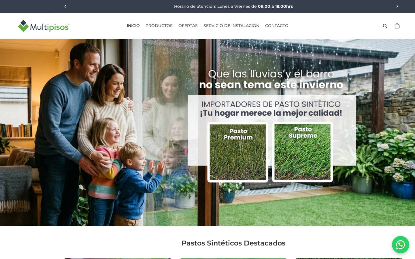 multipisos.cl homepage screenshot
