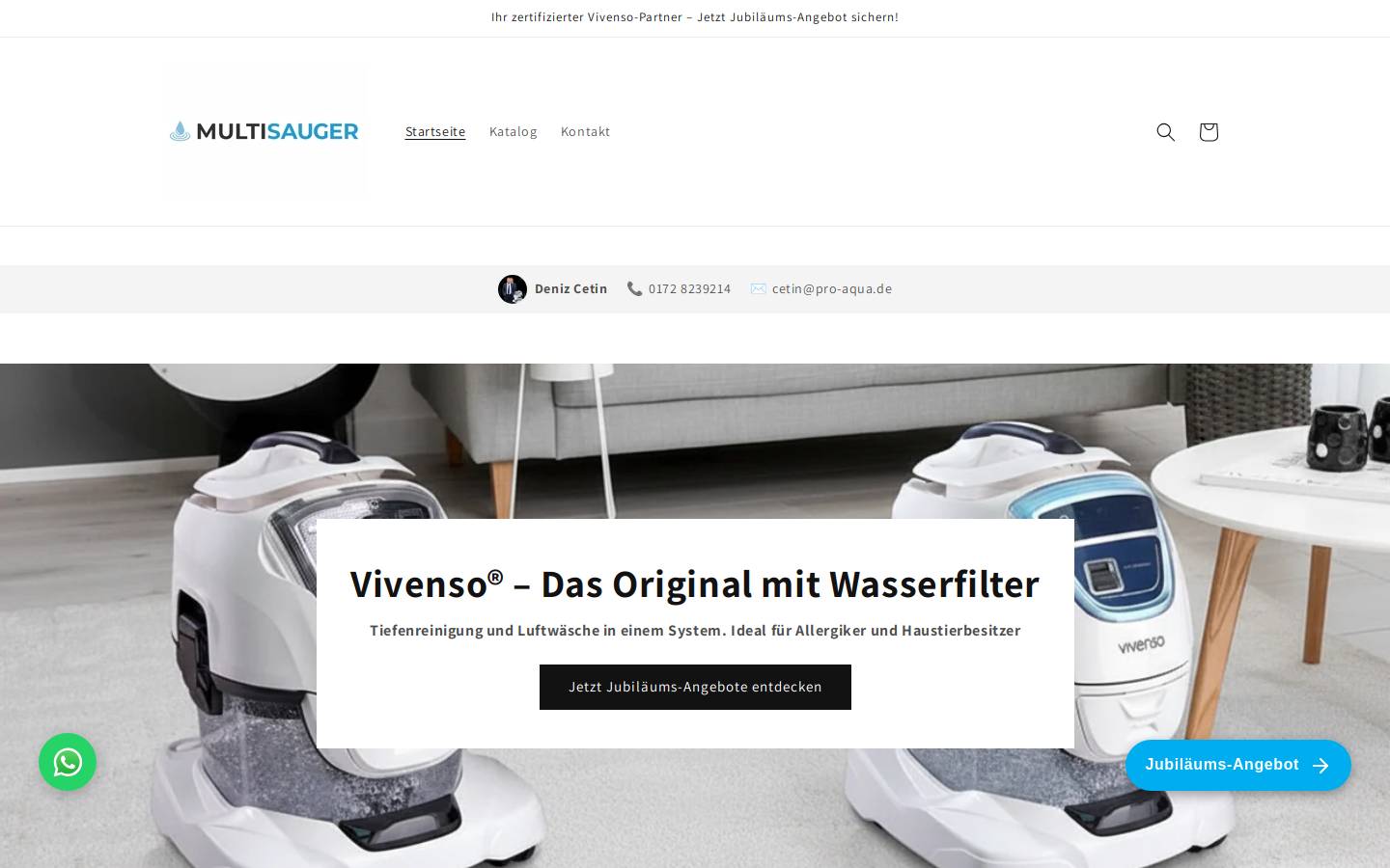 multisauger.de homepage screenshot