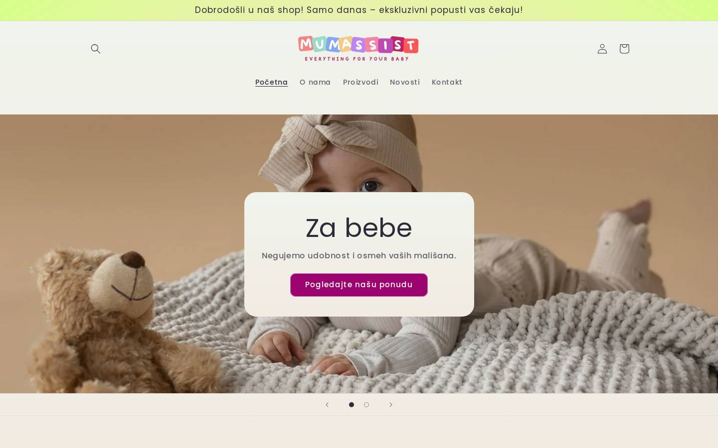 mumassist.com homepage screenshot