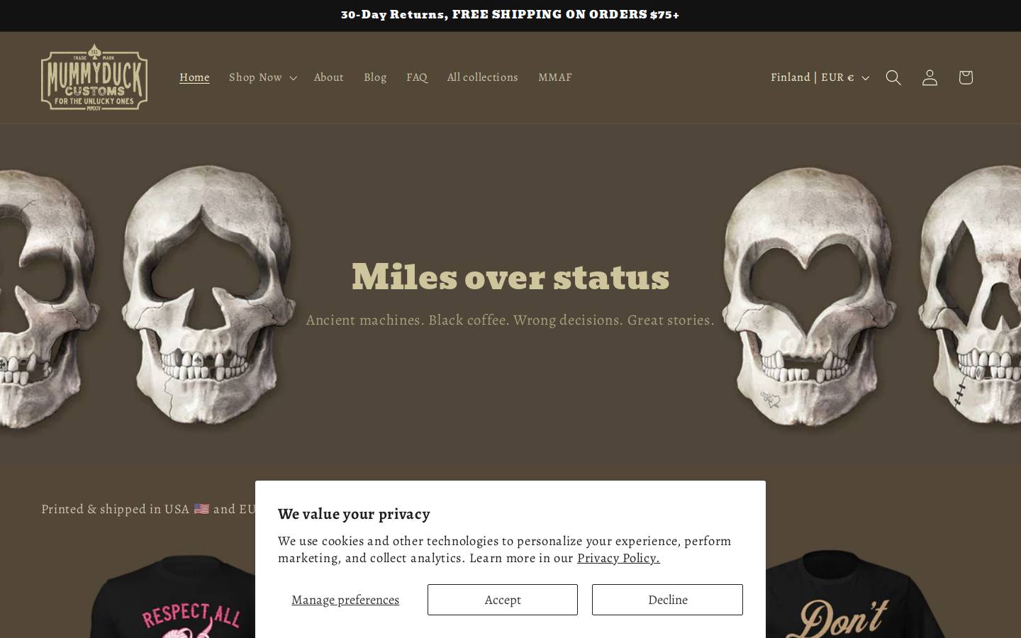 mummyduck.com homepage screenshot