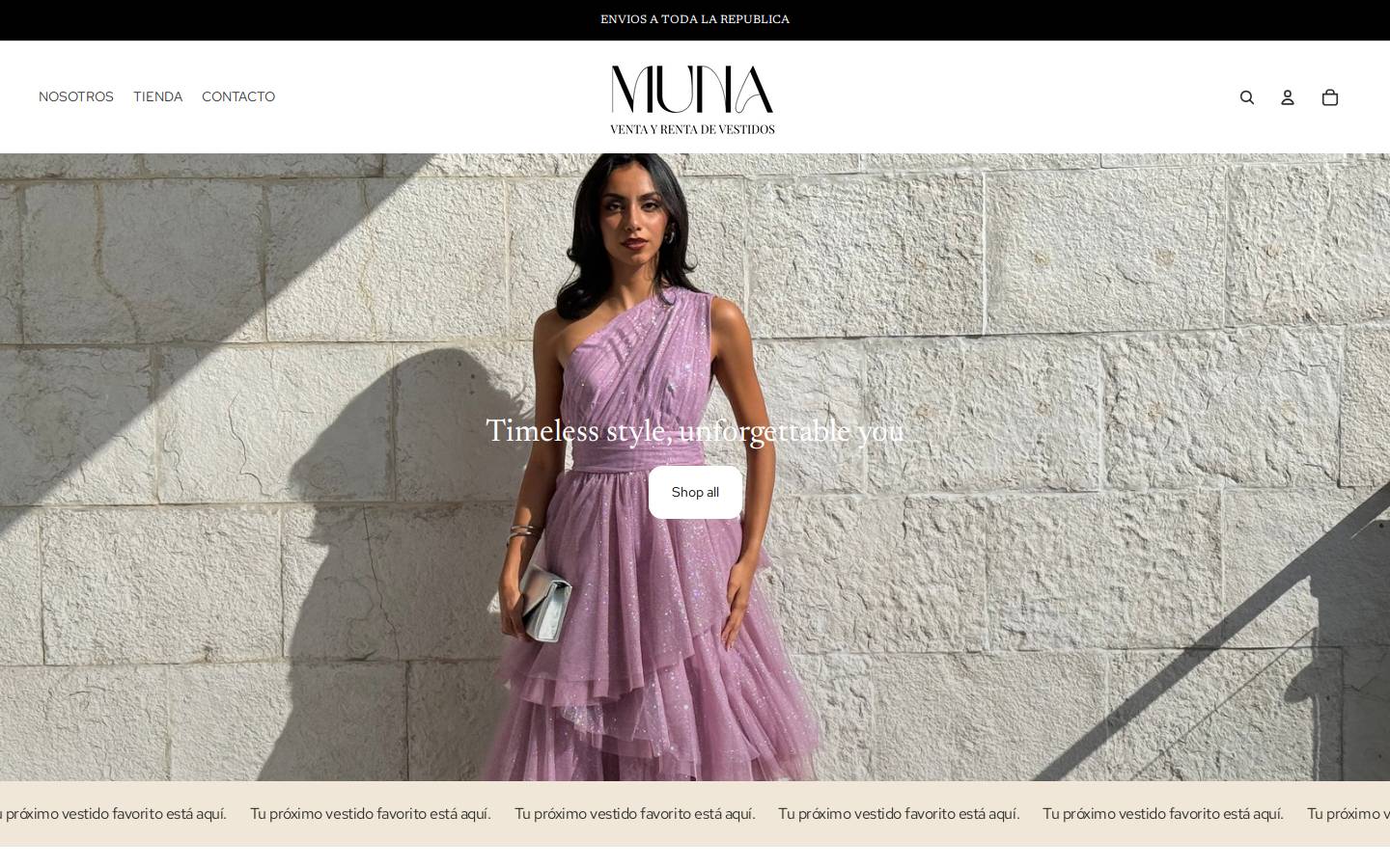 munamx.com homepage screenshot