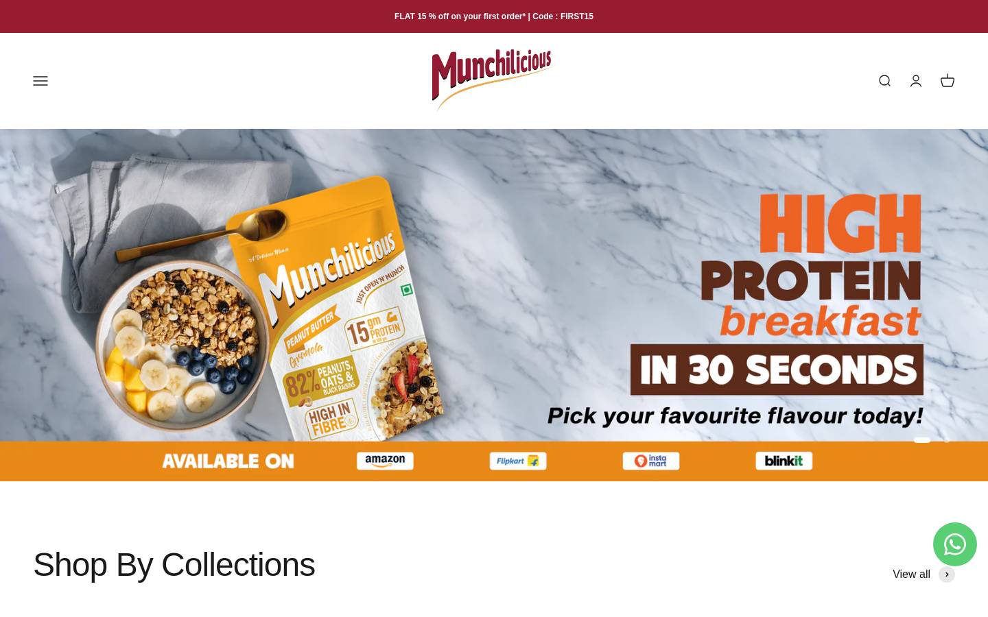 munchilicious.com homepage screenshot