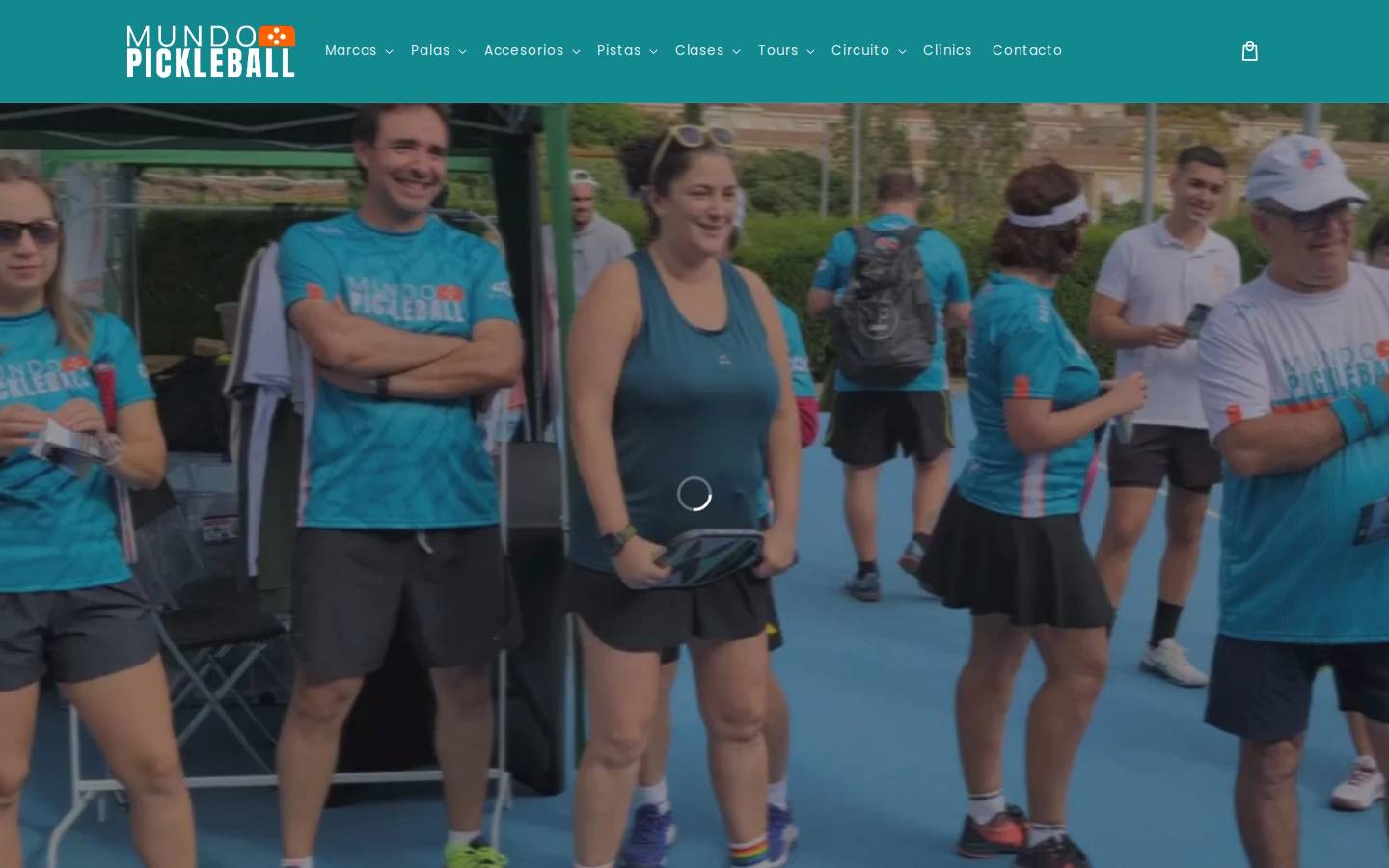 mundopickleball.com homepage screenshot