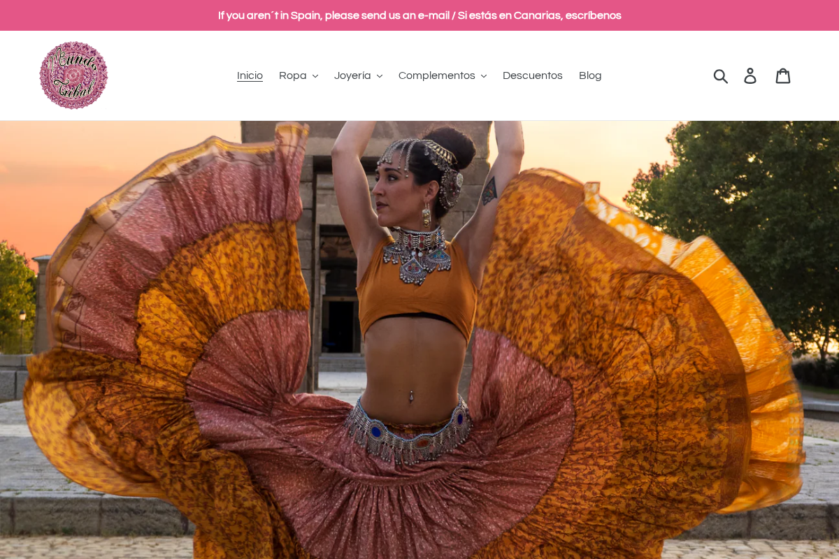 mundotribal.es homepage screenshot