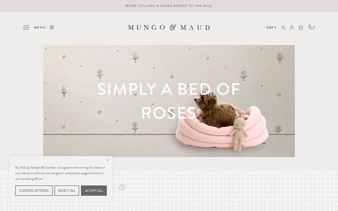 Mungoandmaud homepage screenshot