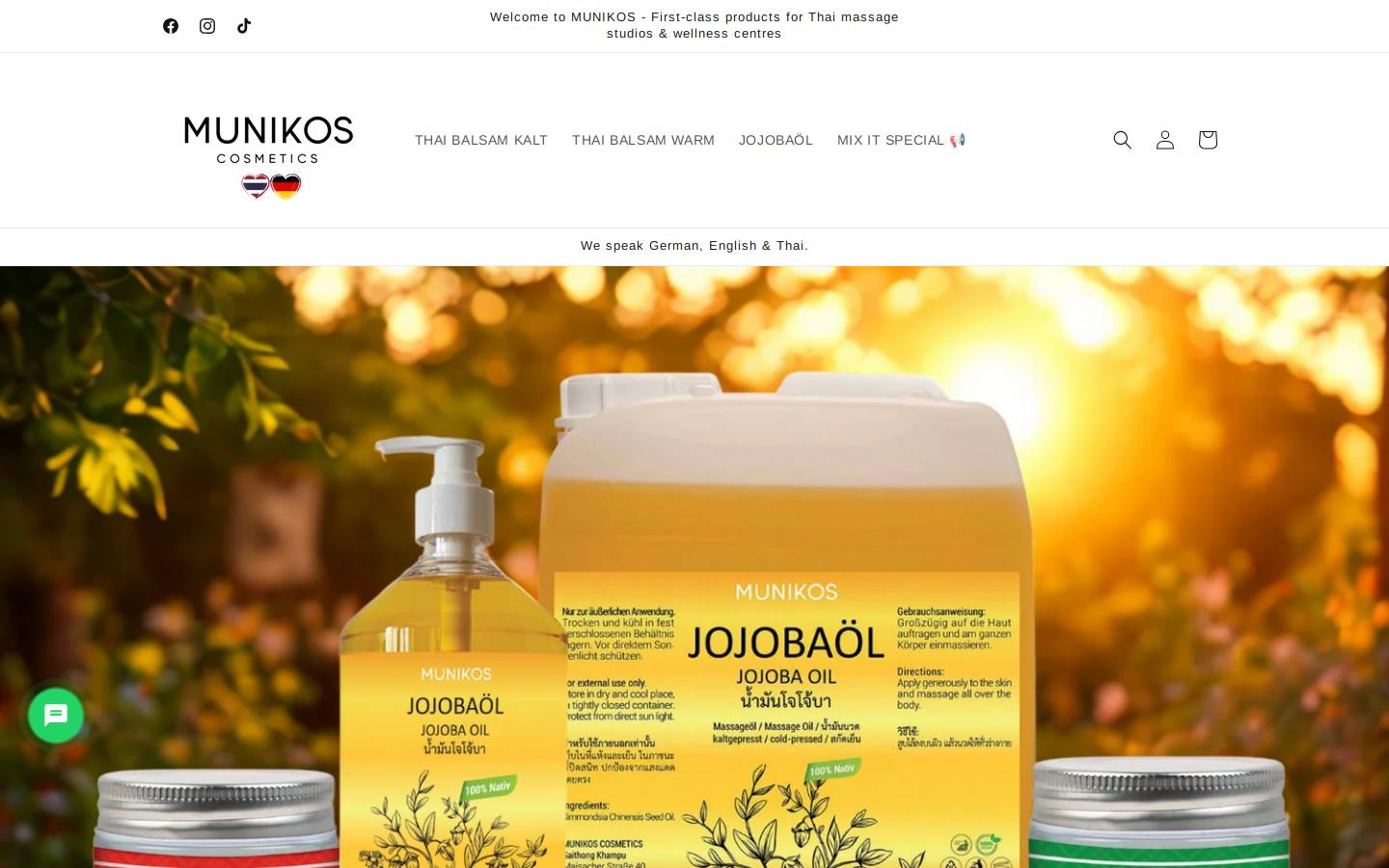 munikos.de homepage screenshot
