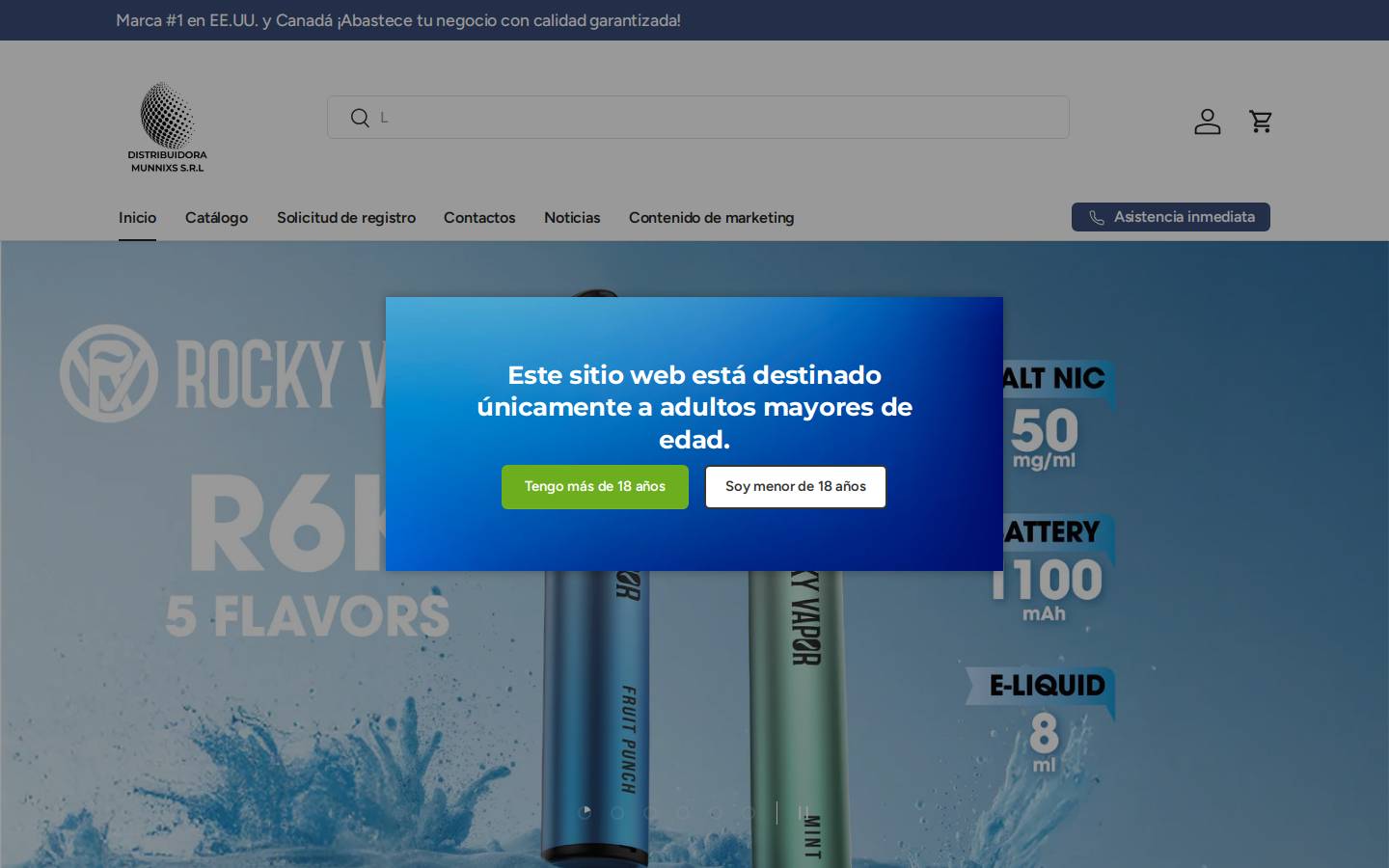 munnixs.com homepage screenshot