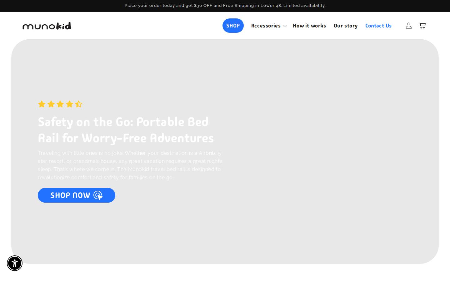 munokid.com homepage screenshot