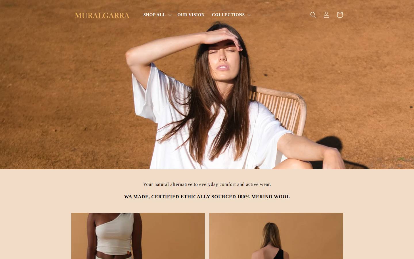 muralgarra.au homepage screenshot
