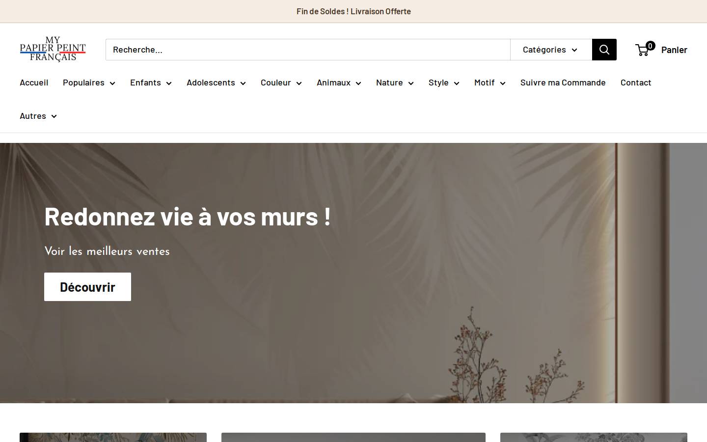murals-wallpaper.com homepage screenshot