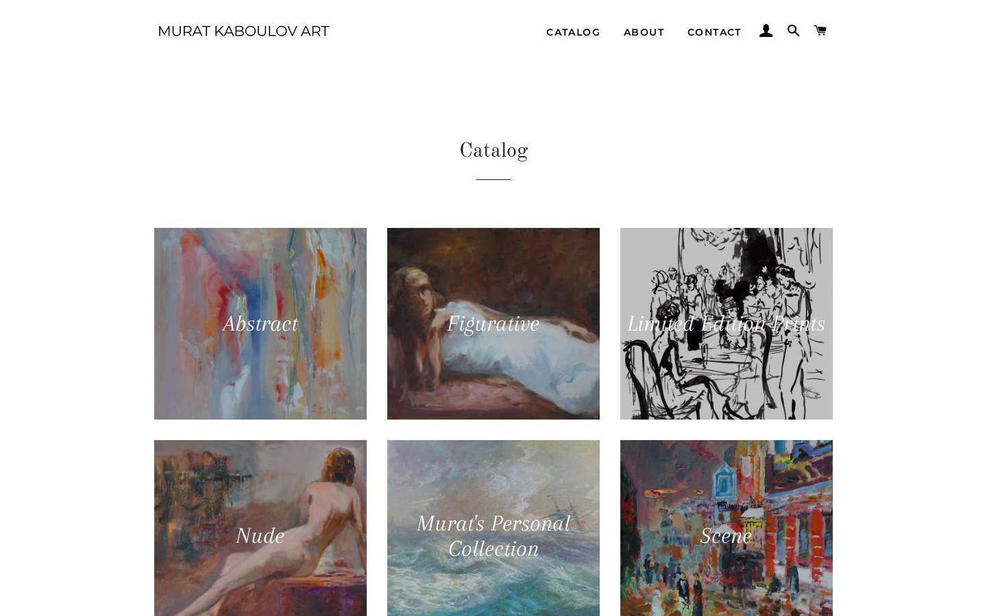 muratkaboulov.com homepage screenshot