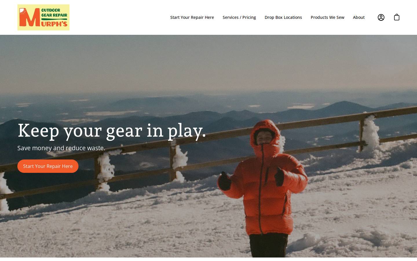 murphsnh.com homepage screenshot