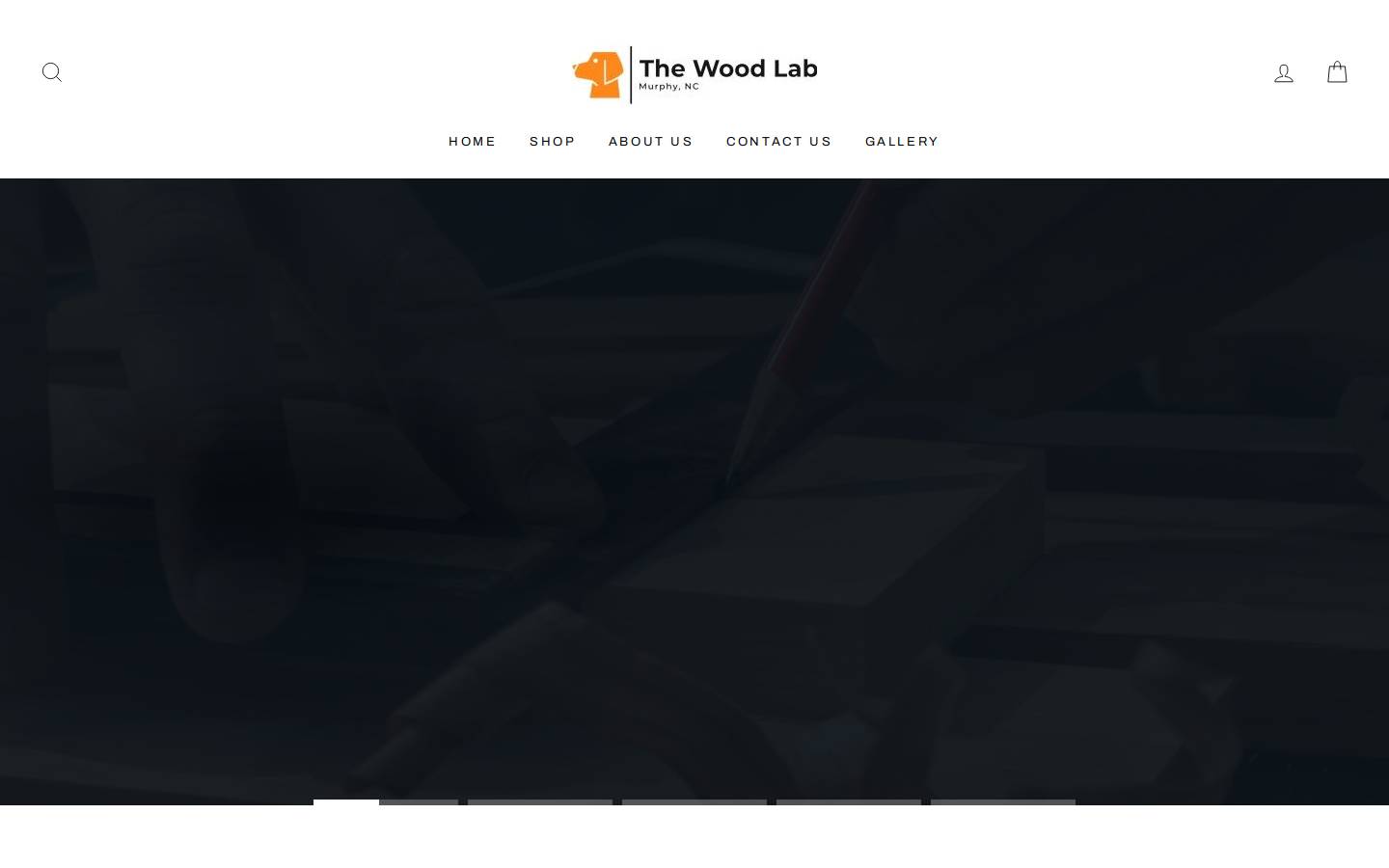murphywoodlab.com homepage screenshot