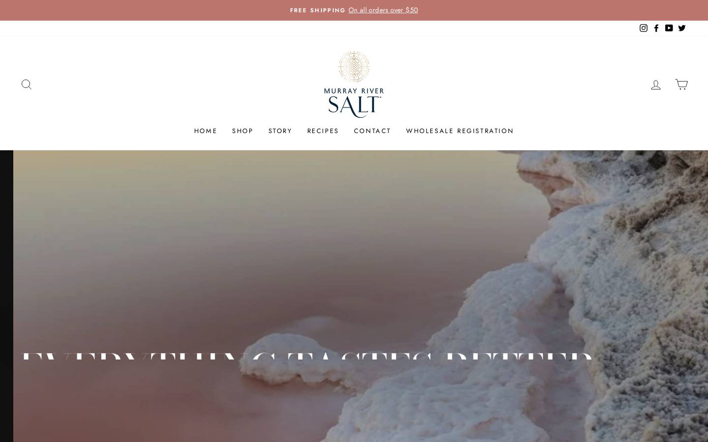 murrayriversaltusa.com homepage screenshot
