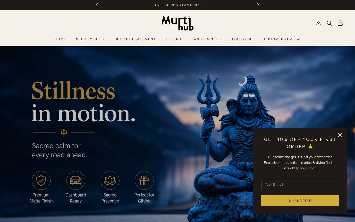 murtihub.com homepage screenshot