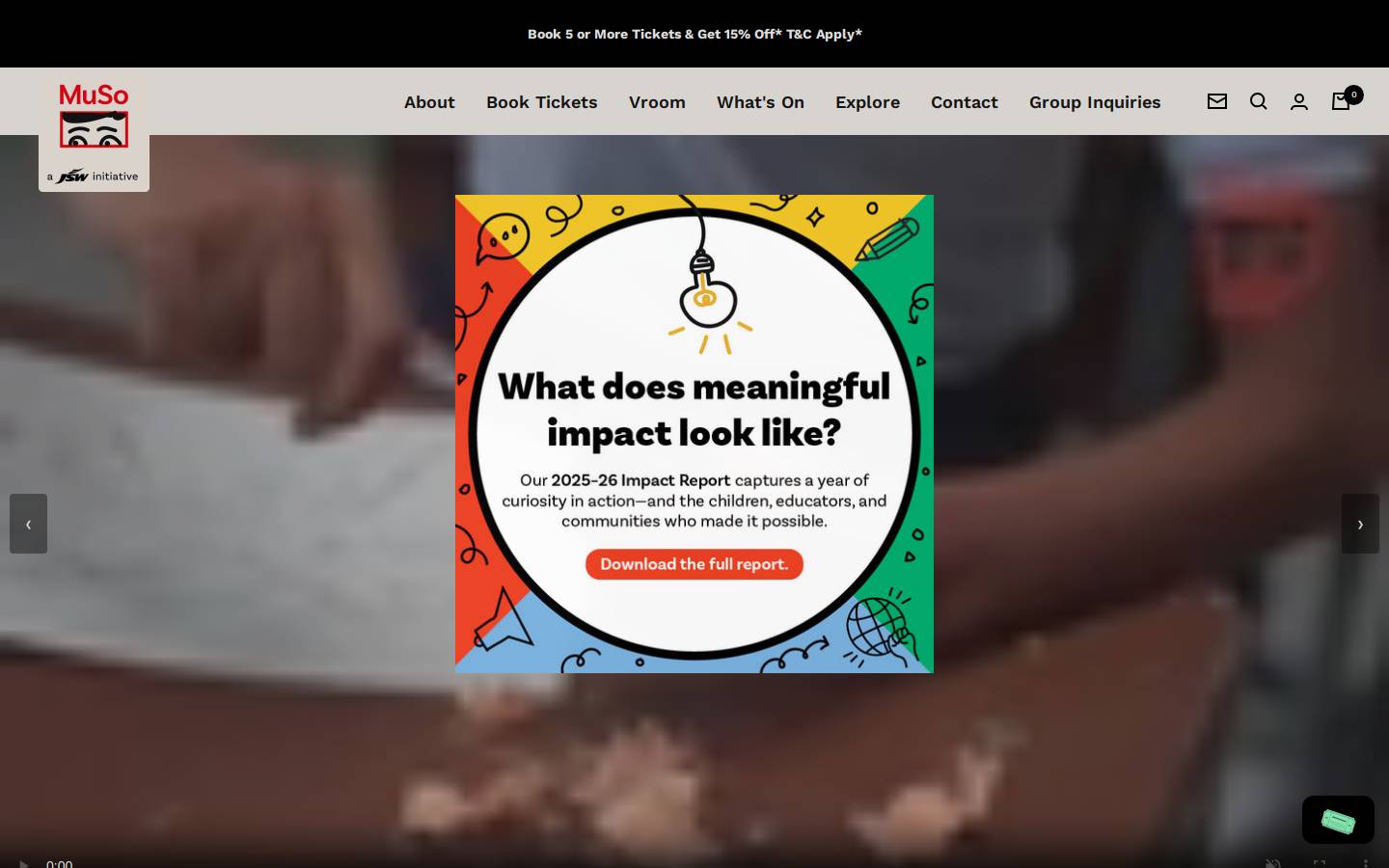museumofsolutions.in homepage screenshot